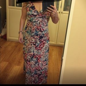 Beautiful colorful maxi dress